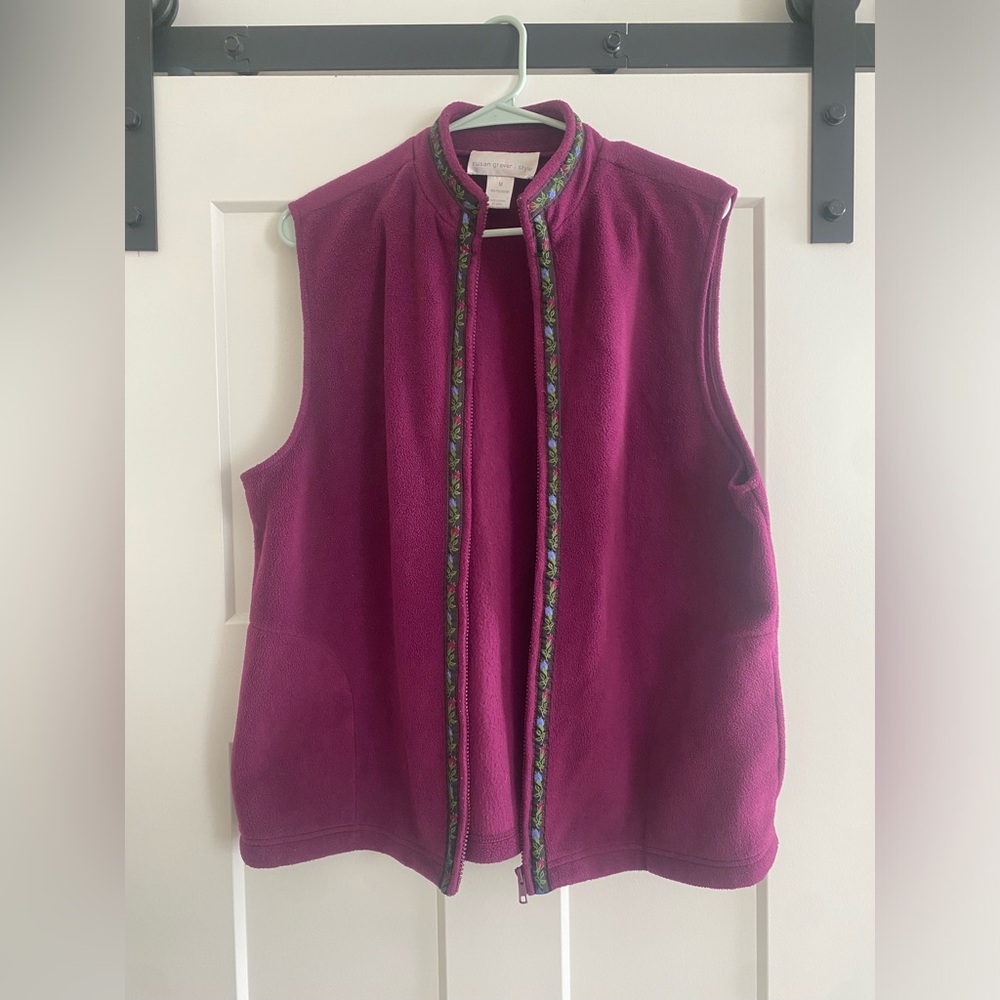 Vintage Floral Vest